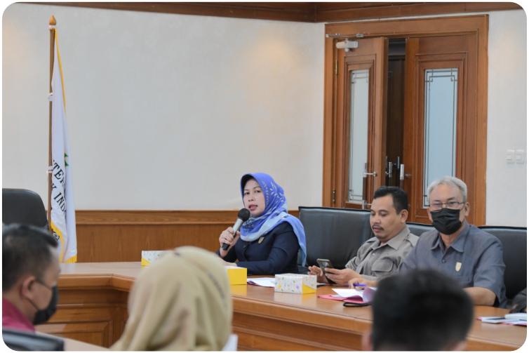 Kunjungan dan konsultasi DTKS  Wakil Bupati Kabupaten Takalar Provinsi Sulawesi Selatan